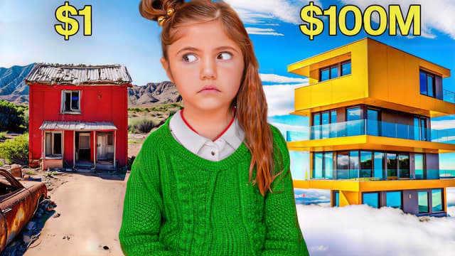 S01:E15 - I Survived $1 vs $100,000 Hotel