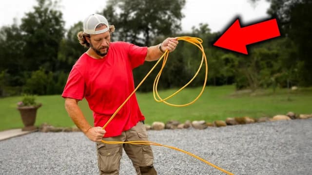 S01:E09 - The ONLY No-Fail Way to Wrap Cord Tangle-Free Every Time + Concrete Is Expensive. Do This Instead