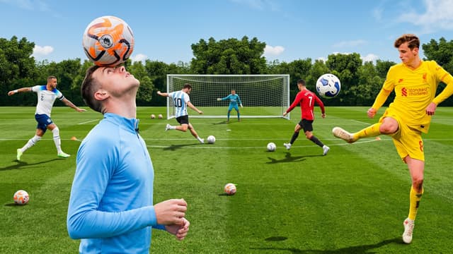 S01:E04 - 10 Impossible Football Trickshots & Best Freekick Technique