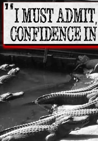 S01:E04 - A 1927 Alligator Pit Story poster