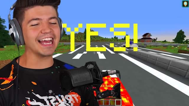 S01:E12 - I Said Yes to Noob1234 for 24 Hours / I Made a Secret Minecraft Hide-and-Seek World!