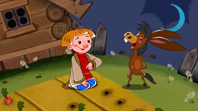 S01:E06 - The Fox and the Rolling Pin / Axe Porridge / Go I Know Not Whither / The Golden Cockerel / The Humpbacked Horse