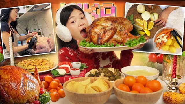S01:E06 - New Year Feast & Spicy Cheese Chicken Mukbang ASMR
