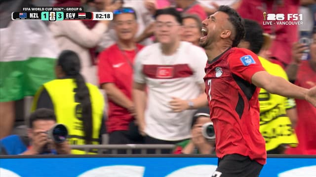 T2026:C115 - Egypt’s Trézéguet scores goal to extend lead vs New Zealand