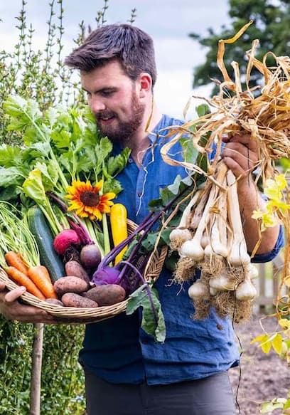 S02:E09 - August's Incredible Permaculture Kitchen Garden Tour: No Dig Homegrown Abundance poster