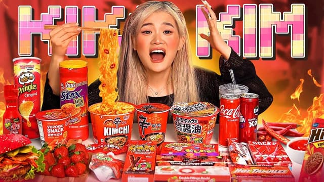 S01:E03 - Spicy Red Food & Korean BBQ Mukbang ASMR