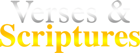 Verses & Scriptures