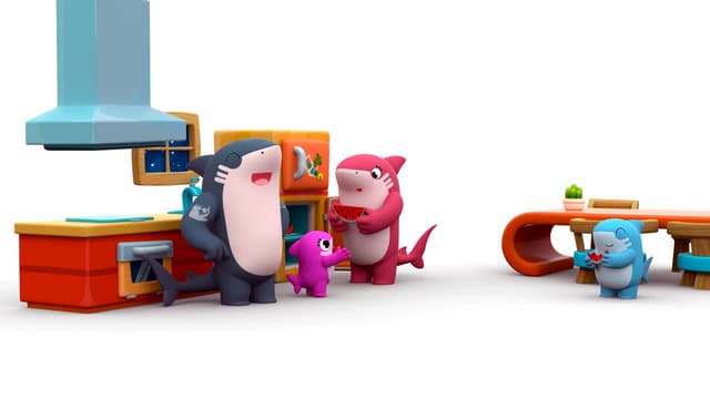 S01:E10 - Los Sharks Hacen Una Casa De Jengibre Por Navidad!