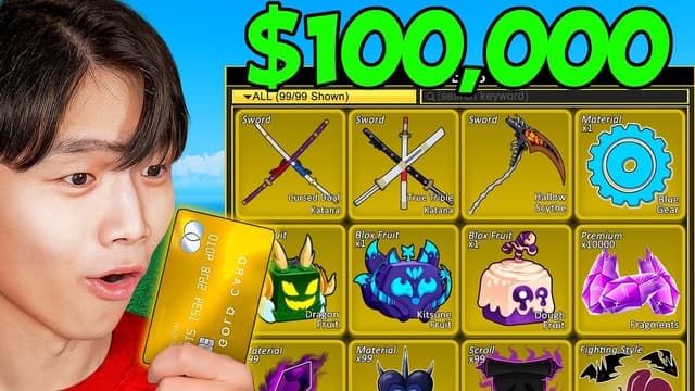 S01:É08 - S01:E08 - Upgrading My Subscribers' Accounts With $100,000 in Blox Fruits