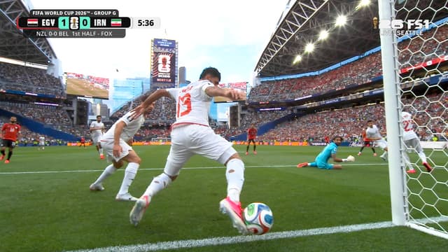 S2026:E180 - Egypt’s Mahmoud Saber Scores Goal, Taking Early Lead vs. Iran