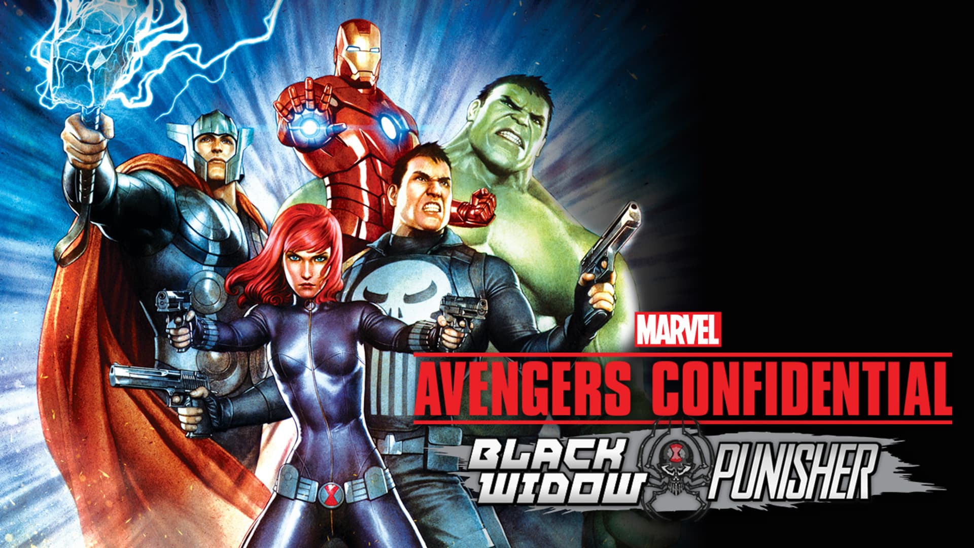 Avengers Confidential: Black Widow & Punisher (2014) poster