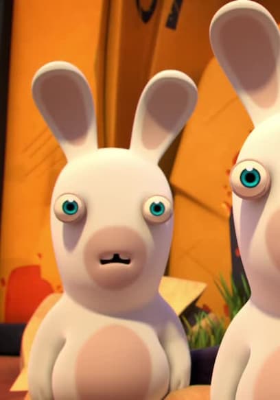 Watch Rabbids Invasion (Doblado) S02:E18 - El Rabbid invisible/El Ídolo ...