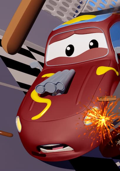 S01:E18 - Jerry the Racing Car Crashes Into a Hot Dog Stand poster
