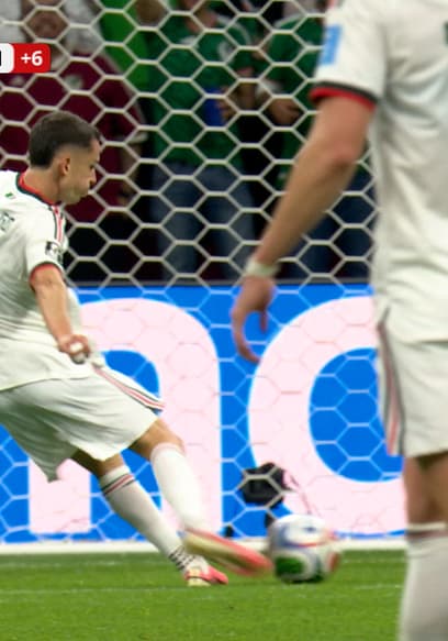 Álvaro Fidalgo Scores Goal in Stoppage Time, Sealing Mexico's Lead Over Czechia poster