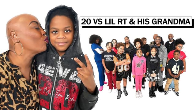 S01:E02 - 20 Kids vs 1 Rapper: Lil RT & His Grandma