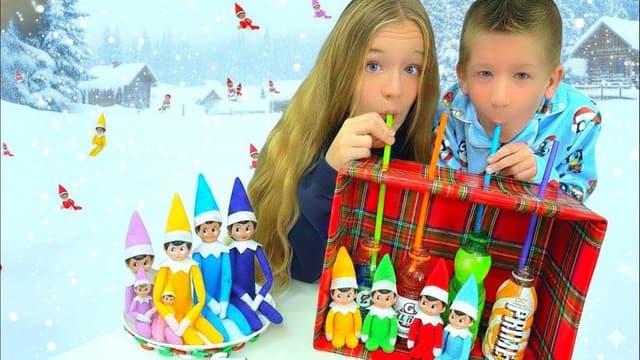 S01:E13 - Elf on the Shelf Week 4 - We Touch Our Elves!