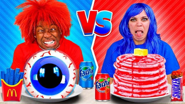 S14:E10 - Food Challenge: Red vs Blue