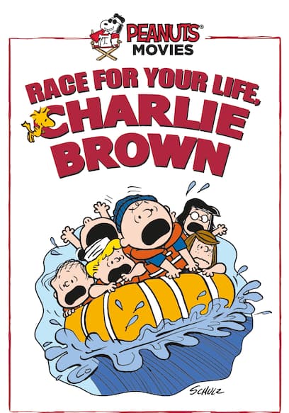 Race For Your Life, Charlie Brown poster