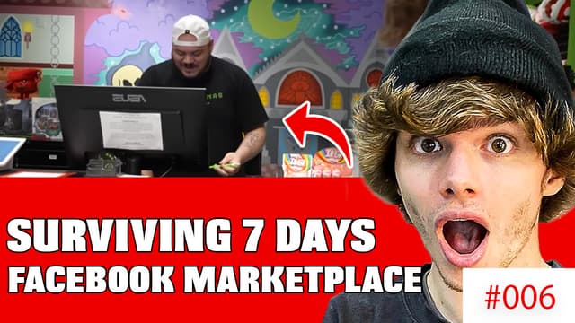 S01:E06 - I Survived 7 Days Only on Facebook Marketplace - Day 4