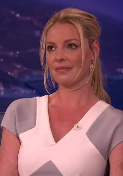 S11:E13 - Conan: Athletes - Katherine Heigl & Drew Brees (1/28/15) poster