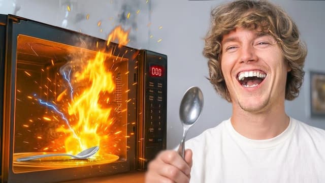 S01:E14 - Microwaving Metal Until It Explodes!