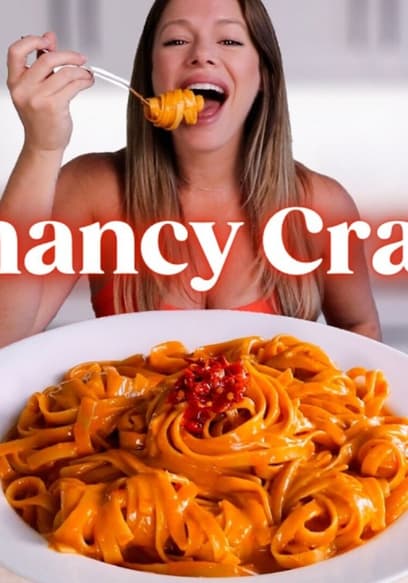S01:E13 - I Made the SPICIEST One-Pot Alfredo Pasta With No Meat and 44g of Protein! poster