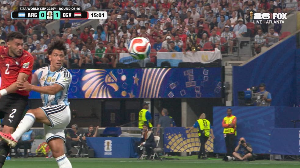 Yasser Ibrahim Powers Home Header to Put Egypt Ahead of Argentina