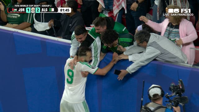 S2026:E129 - Algeria’s Amine Gouiri scores off corner, taking lead vs Jordan
