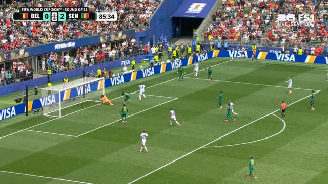 S2026:E229 - Belgium's Romelu Lukaku Slots Home Cross Against Senegal