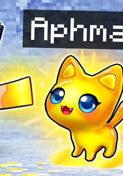S01:E07 - Playing Minecraft as a HELPFUL Golden Kitten! poster