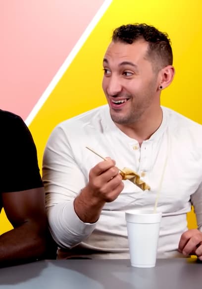 S01:E09 - American's Try Korean Street Food for the First Time poster