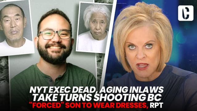 S01:E136 - NYT Exec Dead, Aging Inlaws Take Turns Shooting BC "Forced" Son to Wear Dresses? RPT