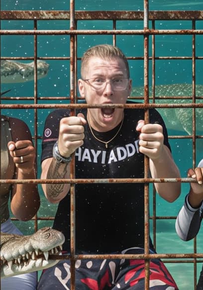 S01:E08 - Crocodile Cage Challenge With the Family poster