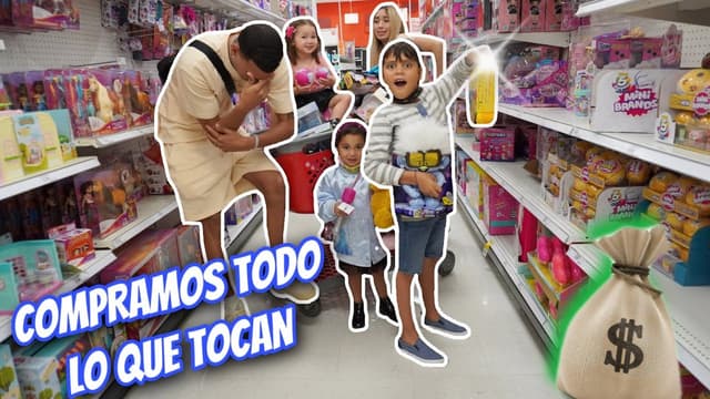 S01:E14 - Comprando Todo Lo Que Tocan Los Niños en La Tienda!!!