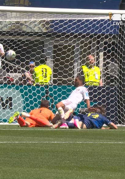 Qatar's Hassan Al-Haydos Scores Goal, Trimming Deficit vs. Bosnia and Herzegovina poster