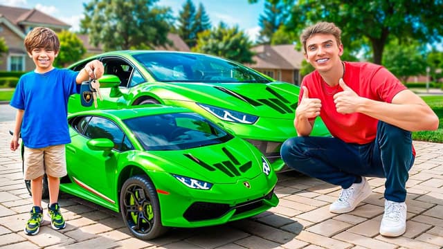 S01:E01 - Stephen Surprises Fan With Mini Lambo