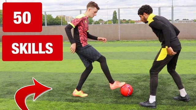 S01:E10 - Scoring 1 AMAZING Football Goal From 1-50 Yards! (Ft. Jeremy Lynch)