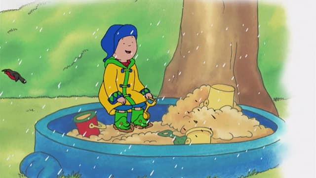 S03:E93 - Caillous Favorite Plate // Fun in the Mud // All Aboard! // Gilbert's House // I Scream for Ice Cream!
