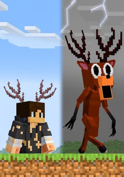 S02:E06 - Upgrading Deer Monster to God in Minecraft poster