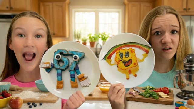 S01:E01 - Pancake Art Challenge