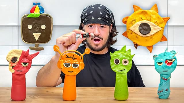 S01:E09 - I Tested the MOST SATISFYING TikTok CANDY Recipes! + I Made EVERY SPRUNKI Using CANDY! (Phase 1-3)