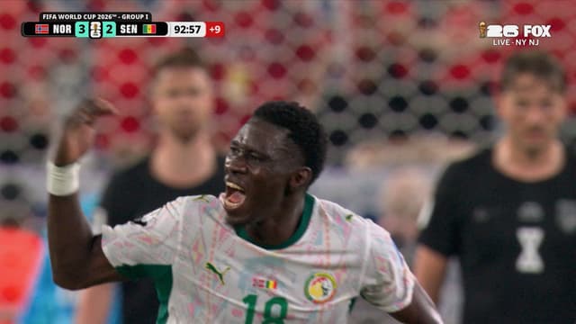 S2026:E125 - Senegal's Ismaïla Sarr scores second goal of match vs Norway in stoppage time