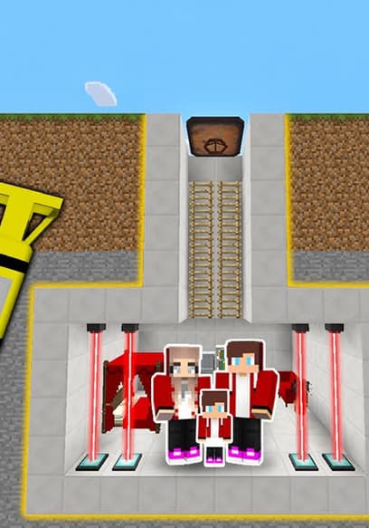S01:E12 - Noob vs. Pro: The Ultimate Doomsday Bunker! poster