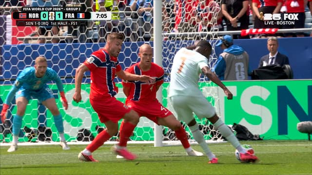 S2026:E172 - France's Ousmane Dembélé Opens the Scoring Against Norway