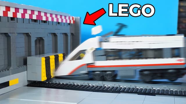 S01:E09 - Crash Testing LEGO Trains!