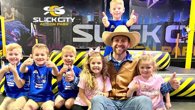 S01:E10 - Wild Slides and Big Laughs! Cowboy Jack at Slick City Willowbrook