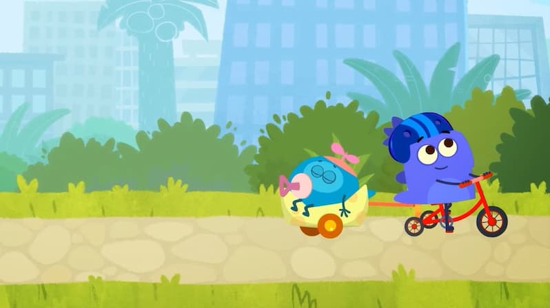 Watch Dinocity S01:E13 - DinoCity Tour / Tyra's School Project