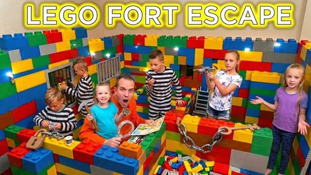 S01:E06 - Giant Lego Fort Game Master, Escape Rooms, and Boys Only! the Movie! Remaster