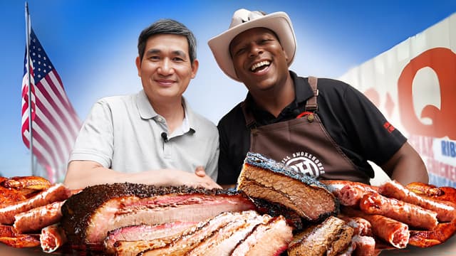 S01:E06 - Chinese BBQ Chef Tries Texas BBQ for the First Time