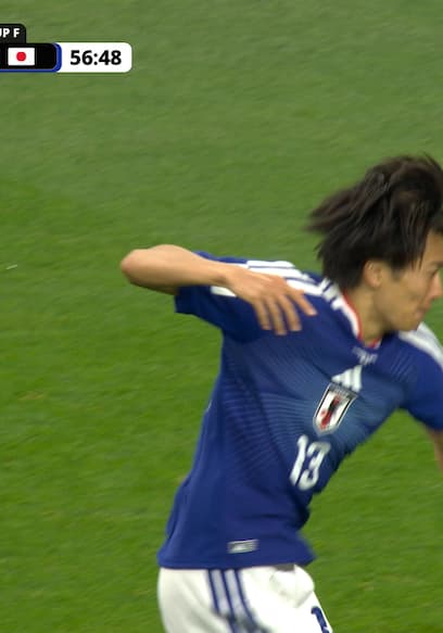 Japan's Keito Nakamura Responds With Equalizer Against Netherlands poster
